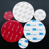 Die Cut 3M 7323V отраслевой полиэстер самоклеящаяся метка Ярко-серебряный штрих-код штрих-кода питомца 